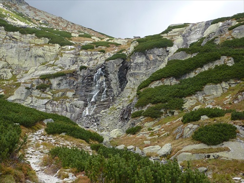 Vysoké Tatry - Vodopád Skok