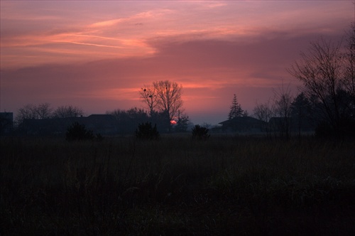 Západ slnka po Sekulsky:)