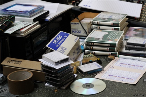 V nahrávacím studiu...