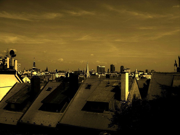 Bratislavské strechy a komíny