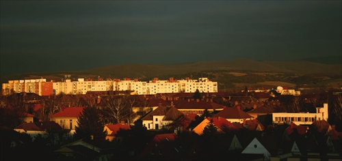 búrková hrozba nad Mestom