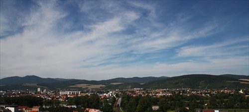 pohľad na Trenčín