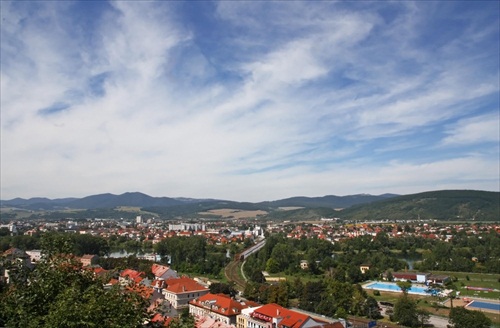 pohľad na Trenčín