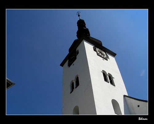 Špania Dolina - kostolná veža