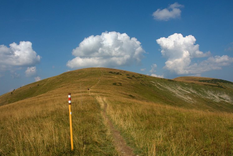 Najvyšší vrch Veľkej Fatry- Ostriedok 1596 m n. m.