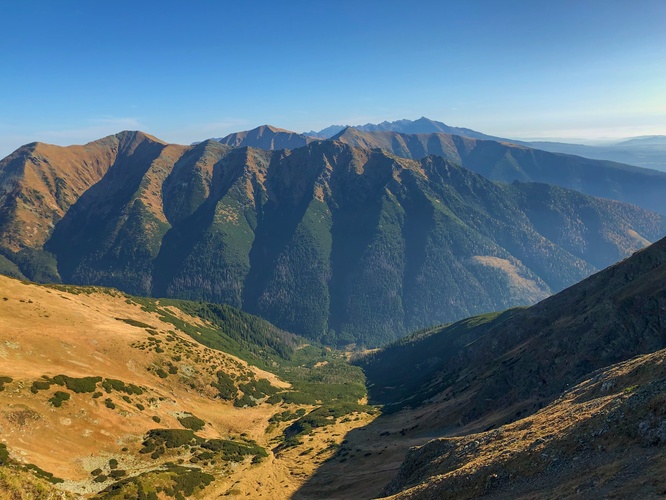 Otrhance- najkrajší hrebeň Západných Tatier