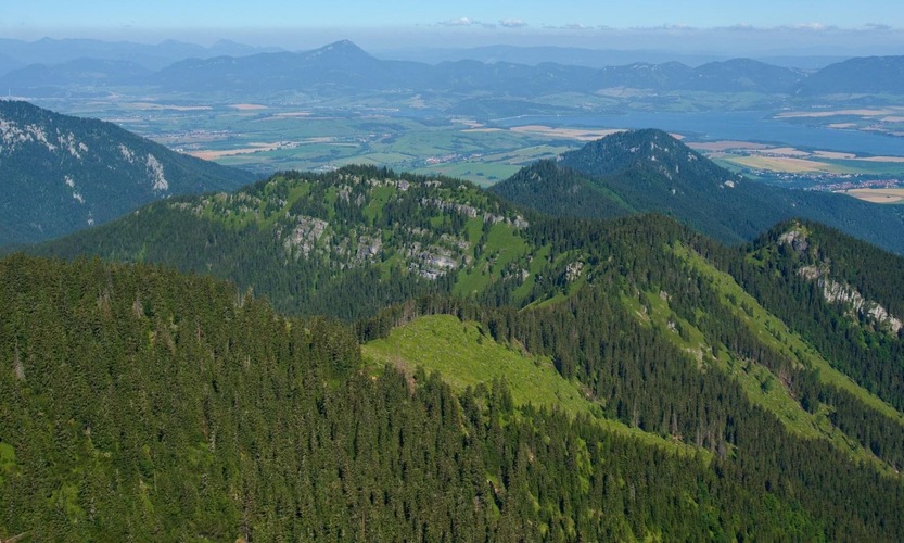 Pohľad na Liptov 