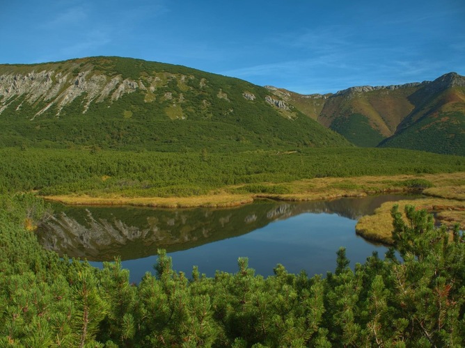 Belianska Kopa a Trojrohé pleso