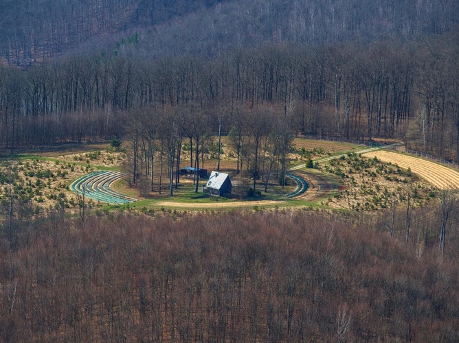 Kruhová  lesná  škôlka  Bujanov
