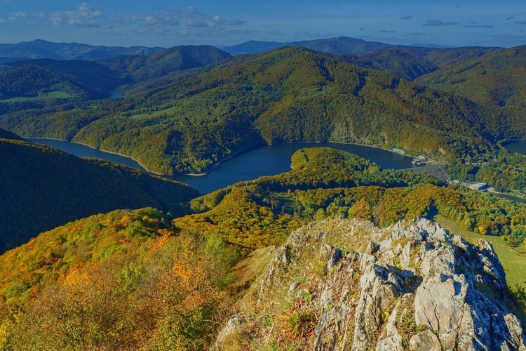Pohľad  na Ružín