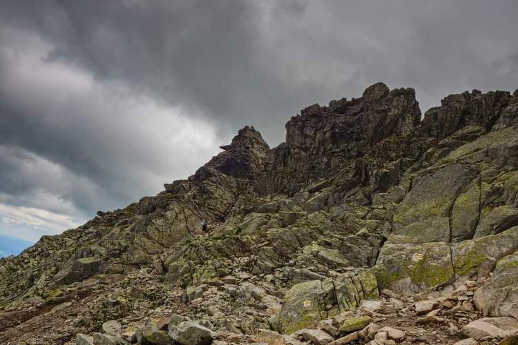 Bystrá lávka 2300 m.n.m.