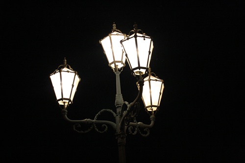 lampy v schönbrunne