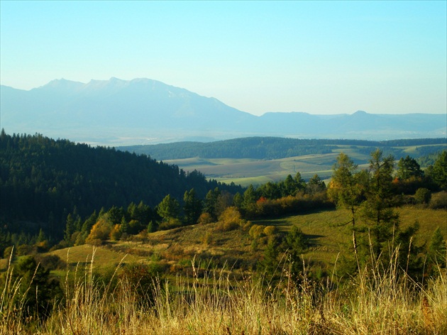 Jeseň nad Hradiskom