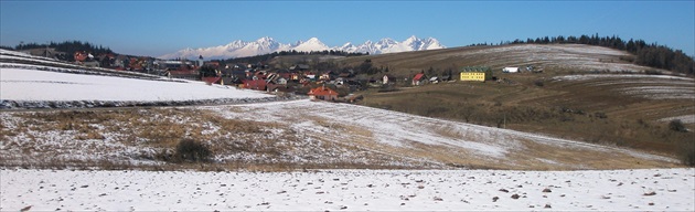 Zima pod Tatrami