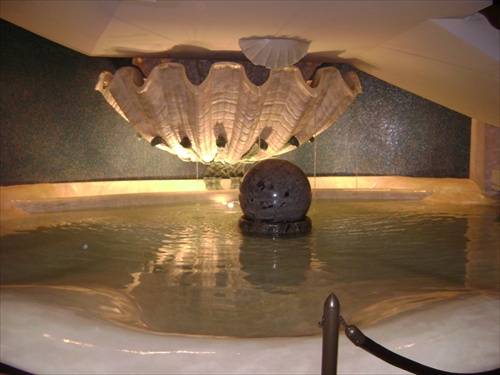hotel Atlantis  fontána Dubaj