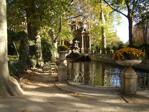 fontana Medici v Laxenburgskej zahrade