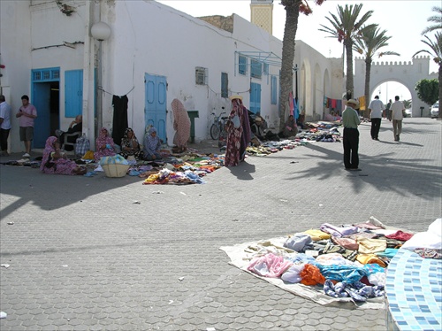 trhovisko v Zarzise, Tunis