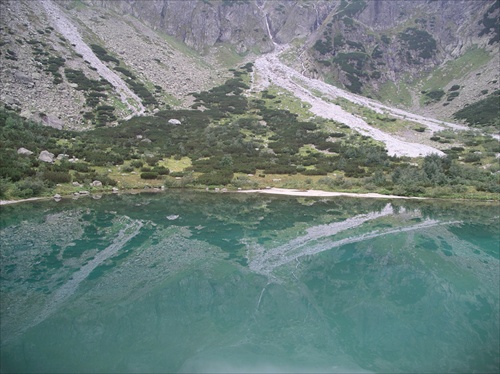 Jazero pri Brnčalke.
