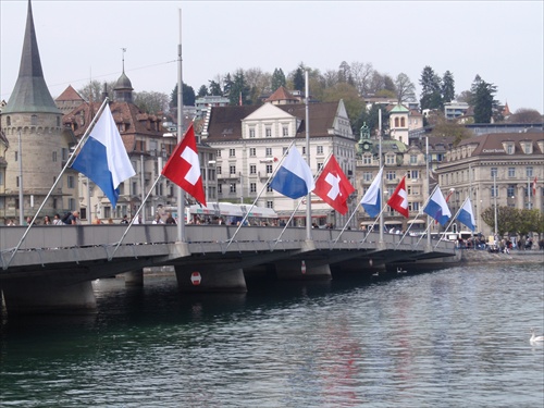 Most v meste Luzern