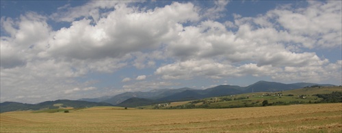 panorama Nízkych Tatier
