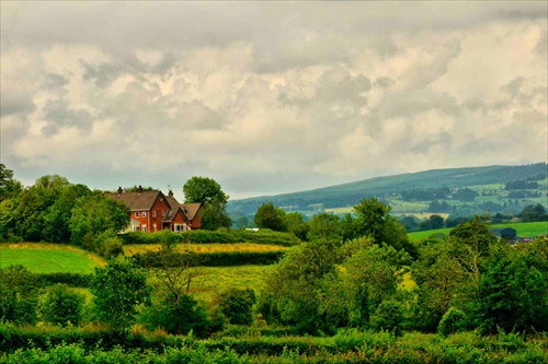 A house in the country