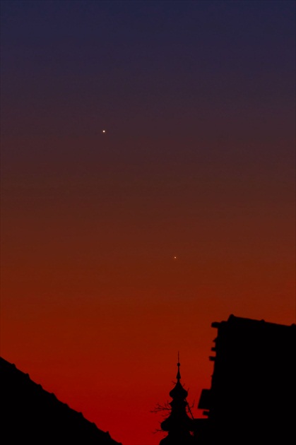 Venuša a Merkúr