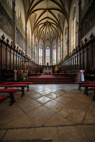 Hlavná loď Baziliky sv. Mikuláša v Trnave