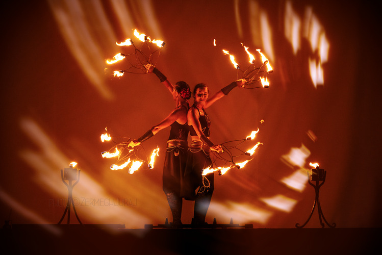 Ohňová show I.