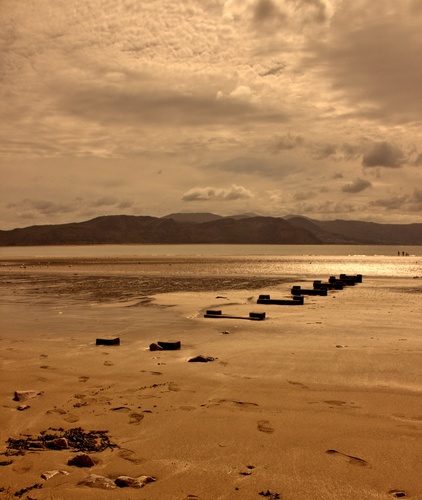 Conwy beach