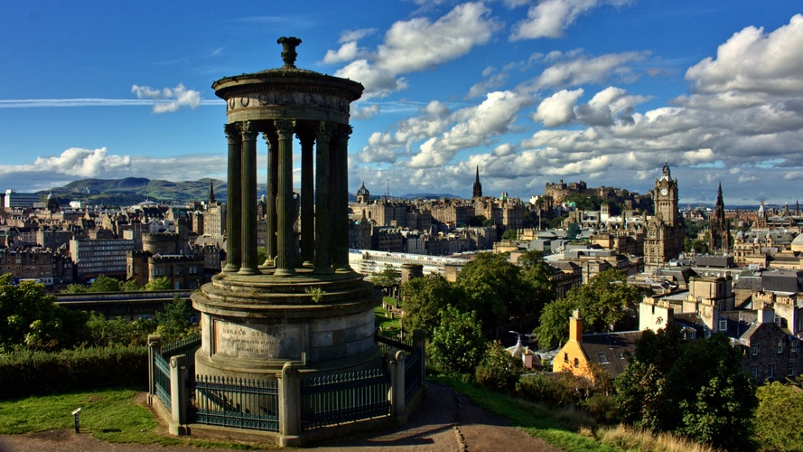 Dugald Stewart Monument - Edinburgh