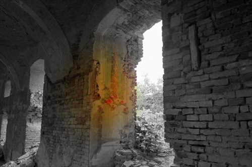 Ruiny kláštora Máriánska Čeľaď