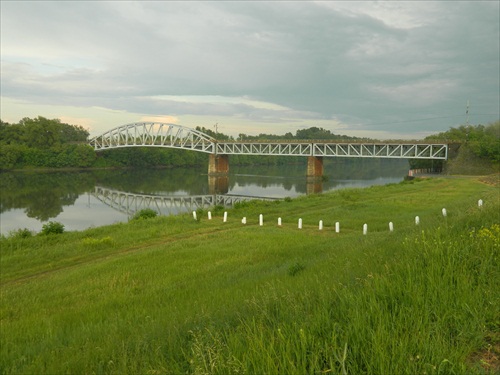železničný most cez Váh v Komárne