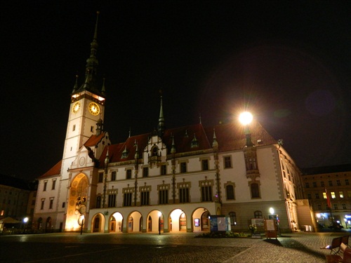 Olomouc - radnica v noci