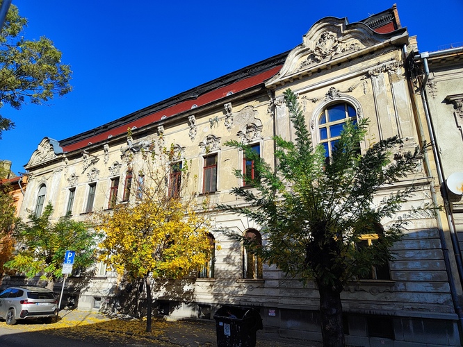 Baroková budova v Komárne