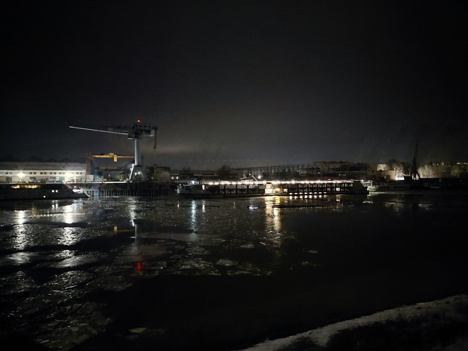 Nočná atmosféra pri Lodeniciach