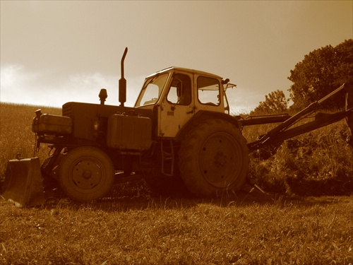 Traktor...