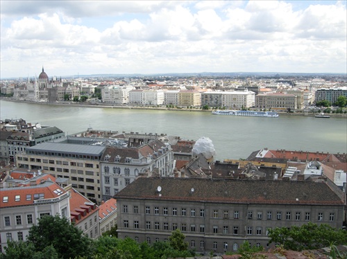 Budapešť z hradného vrchu