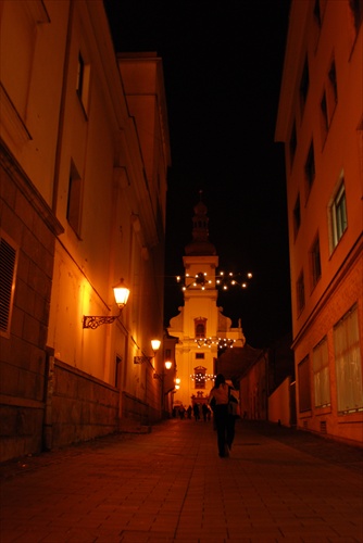 večerná Trnava
