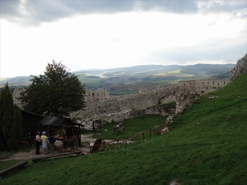 Výhľad zo Spišského hradu