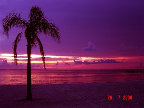Západ slnka na Floride 2