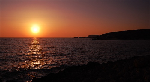Západ slnka na Karpathose