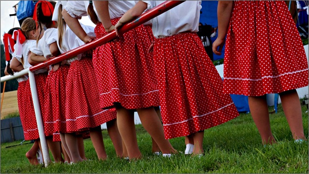 Červené sukne