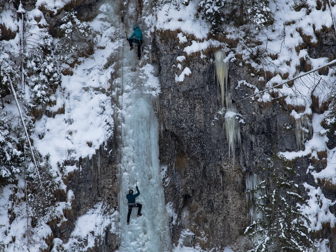 Ľadolezenie v Sl. raji
