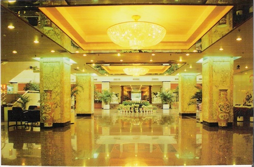 Čína - Peking - Recepcia hotela CVIK