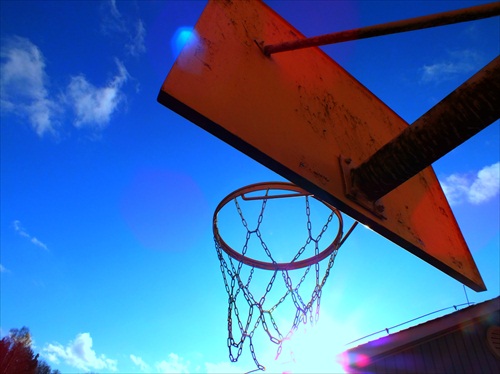 We play a basketball, we love the basketball