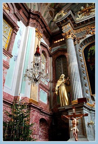 Kostol sv. Alžbety - interier