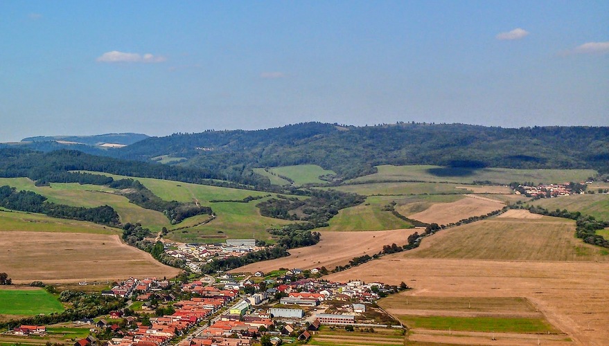 pohľad zo Spišského hradu