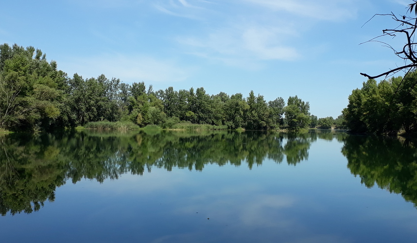 jazero Štrkovka pri Leopoldove