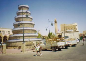 Púštne mesto Tozeur, Tunisko