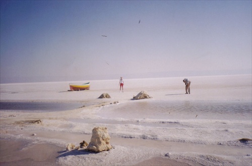 Soľné jazero Jot El Jerid